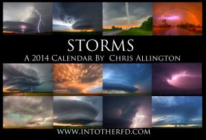 Storms Calendar Available Now